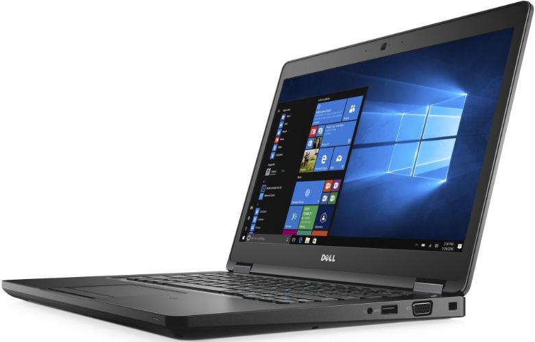 Dell Latitude 14 5480 Laptop 14" - Intel Core i5-7440HQ 2.8GHz - 256GB - Black - 8GB RAM - 14 Inch - Good