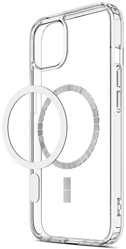 Sunnyway Tech 3 in 1 Combo Lens Protection Film/ Screen Protector and MagSafe Phone Case for iPhone 14 - Clear - Brand New