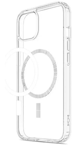 Sunnyway Tech 2 in 1 Combo Screen Protector and MagSafe Phone Case for iPhone 13 - Clear - Brand New