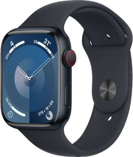 Apple Watch Series 9 / 64GB / Battery 80% / Midnight-Aluminum-Sport Band-Midnight