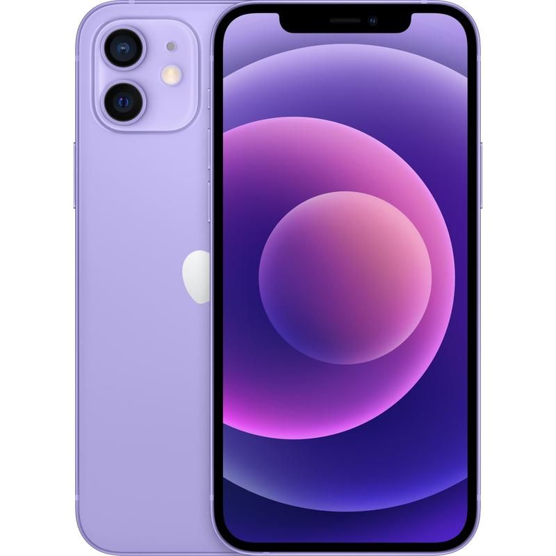 Apple iPhone 12 - 64GB - Purple - Excellent