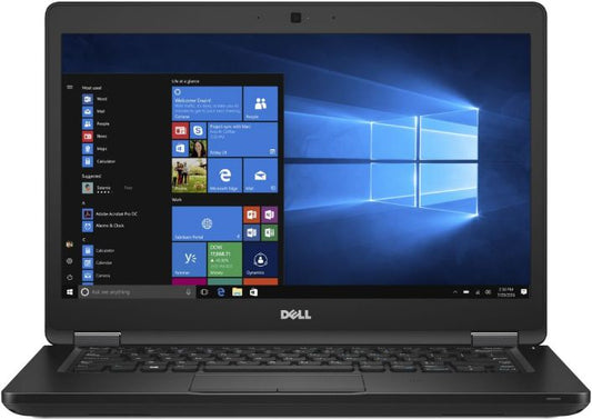 Dell Latitude 14 5480 Laptop 14" - Intel Core i5-7440HQ 2.8GHz - 256GB - Black - 8GB RAM - 14 Inch - Good