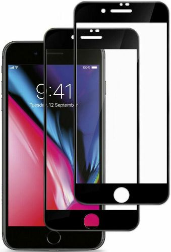 NZcloud 3 in 1 Combo Screen Protector x 2 & Clear Phone Case for iPhone 8 Plus / Brand New