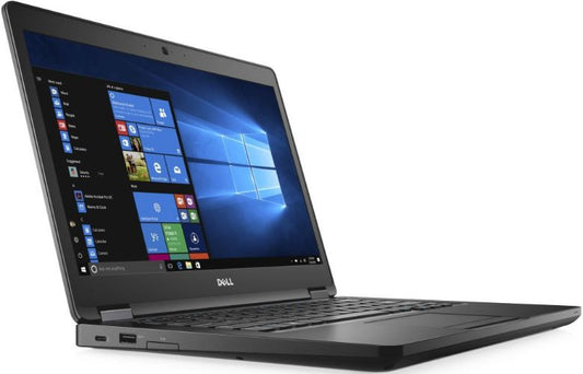 Dell Latitude 14 5480 Laptop 14" - Intel Core i5-7440HQ 2.8GHz - 256GB - Black - 8GB RAM - 14 Inch - Good