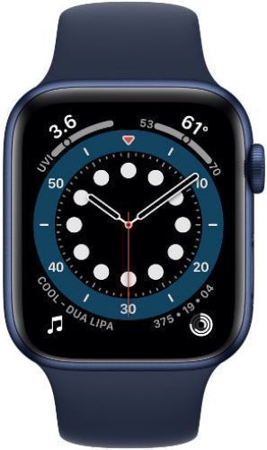 Apple  Watch Series 6 - 32GB - GPS - 40mm - Blue - Aluminum - Deep Navy - Sport Band - Rubber - Acceptable