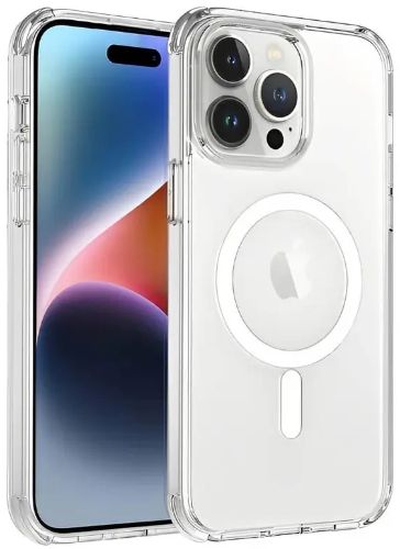 Sunnyway Tech  3 in 1 Combo Lens Protection Film/ Screen Protector and MagSafe Phone Case for iPhone 13 Pro - Clear - Brand New