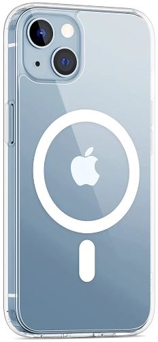 Sunnyway Tech  3 in 1 Combo Lens Protection Film/ Screen Protector and MagSafe Phone Case for iPhone 14 - Clear - Brand New