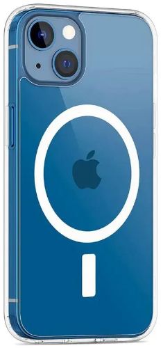 Sunnyway Tech  3 in 1 Combo Lens Protection Film/ Screen Protector and MagSafe Phone Case for iPhone 13 - Clear - Brand New