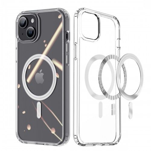 Sunnyway Tech  3 in 1 Combo Lens Protection Film/ Screen Protector and MagSafe Phone Case for iPhone 15 - Clear - Brand New