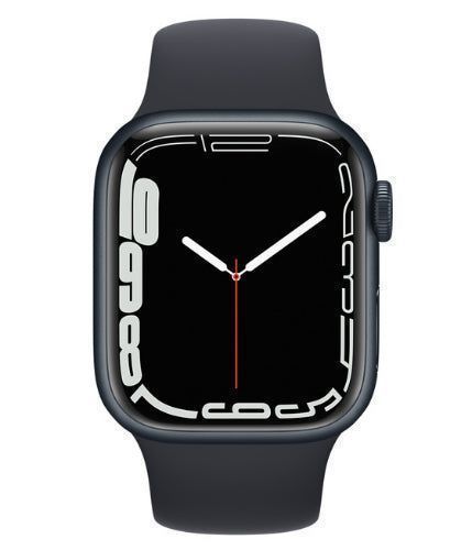Apple Watch Series 7 / 32GB / Good · 100% / Midnight-Aluminum-Sport Band-Midnight