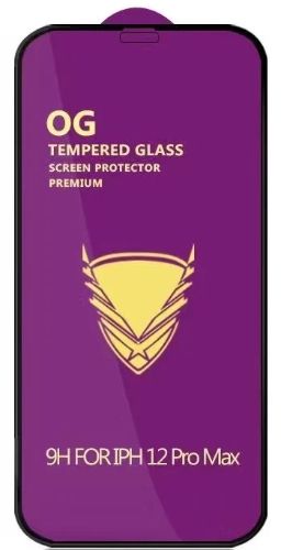 Golden Armor Tempered Glass Screen Protector for iPhone 12 Pro Max - Clear - Brand New