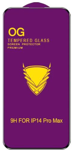 Golden Armor Tempered Glass Screen Protector for iPhone 14 Pro Max - Clear - Brand New