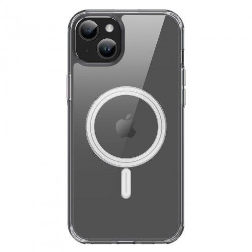 Sunnyway Tech 2 in 1 Combo Screen Protector and MagSafe Phone Case for iPhone 15 Plus - Clear - Brand New