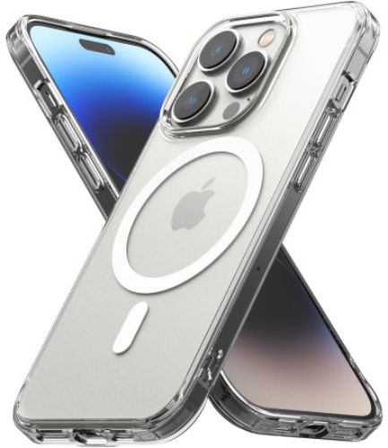 Sunnyway Tech 2 in 1 Combo Screen Protector and MagSafe Phone Case for iPhone 15 Pro - Clear - Brand New