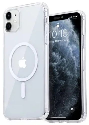 Sunnyway Tech 3 in 1 Combo Lens Protection Film/ Screen Protector and MagSafe Phone Case for iPhone 12 - Clear - Brand New
